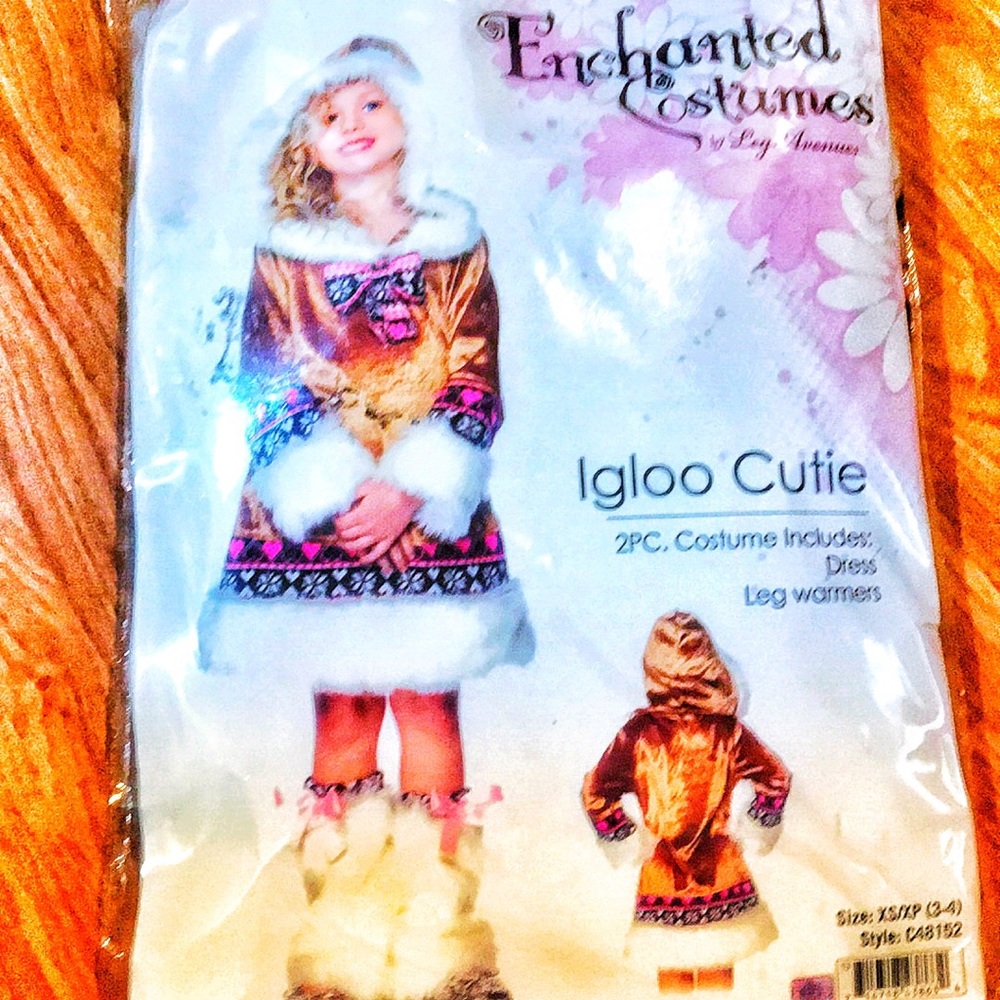 New Igloo Cutie 2 pc Costume little girl
